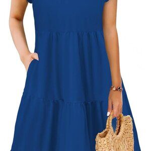 Summer Dresses for Women 2025 Elegant Classy Casual Plus Size Spring Midi Fashio